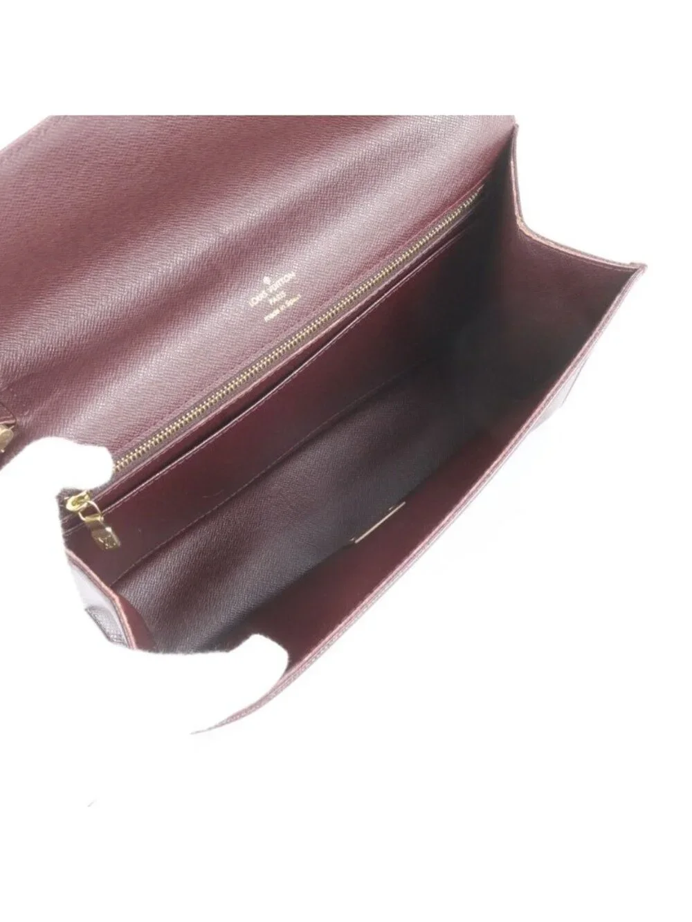 Louis Vuitton Taiga Selenga Leather Clutch Pouch Business